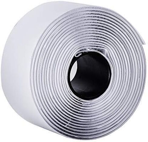 BQS عرض 2 بوصة خطاف لاصق ذاتي وحلقة تثبيت شريط خلفي لاصق طول 10 بوصة (أسود) in Kuwait