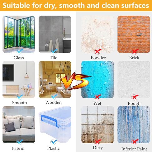 شرائط ربط وحلقة Lekou مع لاصق، أسود 2 × 4 بوصة - 24 مجموعة من شريط لاصق وحلقة لاصقة، شرائط لاصقة شديدة التحمل، شريط تثبيت لاصق قابل لإعادة الإغلاق على الوجهين in Kuwait