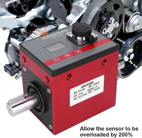 Dynamic Torsion Sensor, DC24V 30N.M Motor Torsion Speed Power Measuring Meter,with Display,for Torque Speed Power Tester in Saudi Arabia