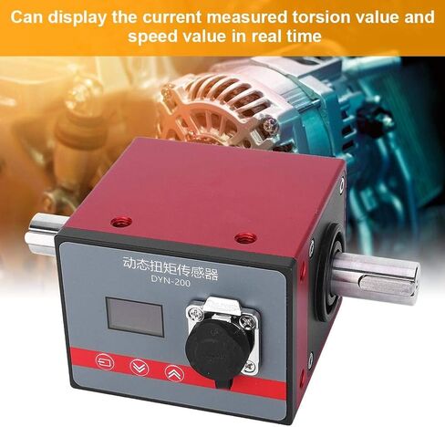 Dynamic Torsion Sensor, DC24V 30N.M Motor Torsion Speed Power Measuring Meter,with Display,for Torque Speed Power Tester in Saudi Arabia