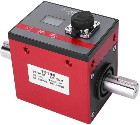 Dynamic Torsion Sensor, DC24V 30N.M Motor Torsion Speed Power Measuring Meter,with Display,for Torque Speed Power Tester in Saudi Arabia