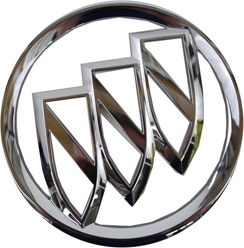 Genuine GM 25759434 Grille Emblem, Front,Black in Saudi Arabia