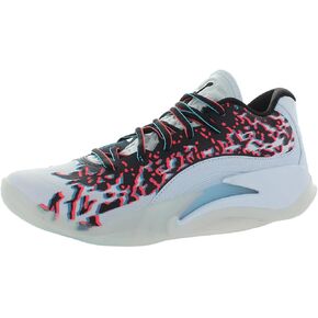 NIKE Zion 3 NRG Big Kids' Basketball Shoes (FZ4792-060, Football Grey/Flash Crimson/Chlorine Blue/Black) Size 6.5 in Saudi Arabia