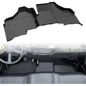 SAUTVS TPE Front Floor Mats for Polaris Ranger XD 1500 / Crew 2024 2025, Front Row Floor Liners All Weather Protection Slush Mats for Polaris Ranger 1500 XD All Models 2024 2025 Accessories in Kuwait