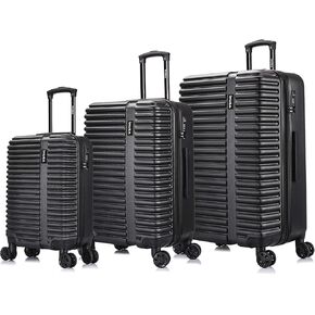 InUSA Butterfly Print Luggage with Spinner Wheels | Durable Lightweight Hardside Suitcase | Travel Bag with Handle and Trolley | 20 Inch Carry-On Spinner Luggage in Kuwait