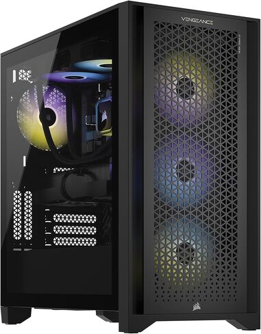 Corsair Vengeance i7500 Gaming PC – Liquid Cooled Intel Core i7-14700KF CPU – NVIDIA GeForce RTX 5070 GPU – 32GB Vengeance RGB DDR5 Memory – 1TB M.2 SSD – Black in Saudi Arabia