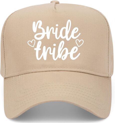 Bride Tribe Cursive Vintage Trucker Hat | Wedding Fiancée Matron Bridesmaid | Premium Snapback Baseball Hat for Women & Wives in Saudi Arabia