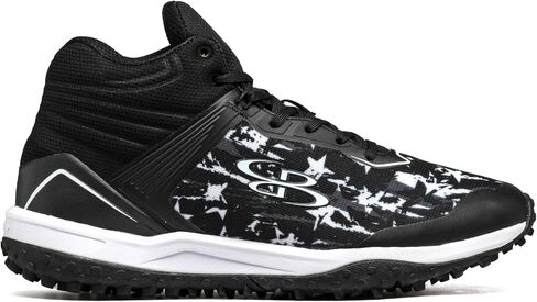 حذاء Boombah Viper الرجالي USA Shooting Stars Turf Mid - خيارات ألوان متعددة - مقاسات متعددة in Saudi Arabia