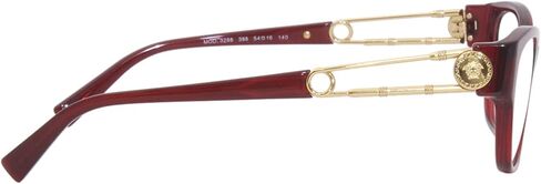Versace VE3288-388 Eyeglass Fram TRANSPARENT RED W/DEMO LENS 54MM in Saudi Arabia