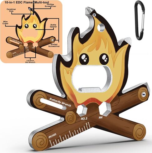 Fun MultoTools Men Gifts Idea - هدايا أبي بارد لأدوات عيد الأب يدوية ، هدايا فريدة من نوعها التخييم التخييم بالنسبة له عيد ميلاد عيد الفصح عيد ميلاد ، وتخزين حشوات للبالغين في سن المراهقة الصبي in Kuwait