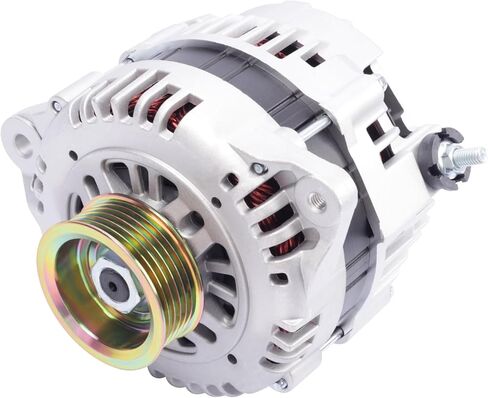 Alternator Compatible with Nissan 2007-2012 Altima Sentra X-Trail L4 2.5L L4 Replace for 11258 23100JA02B 23100JA04A 2609555 in Kuwait