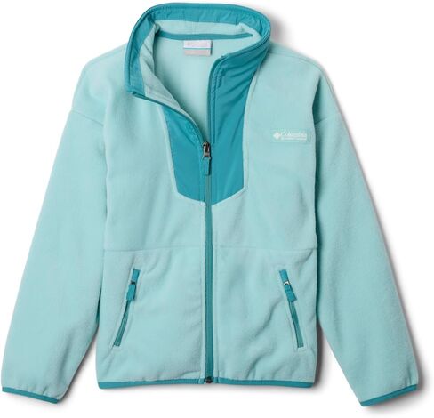 Columbia Youth Unisex Sequoia Grove Full Zip Fleece, Collegiate Navy/Mountain Blue, X-Small in Saudi Arabia