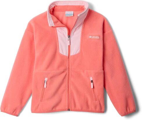 Columbia Youth Unisex Sequoia Grove Full Zip Fleece, Collegiate Navy/Mountain Blue, X-Small in Saudi Arabia