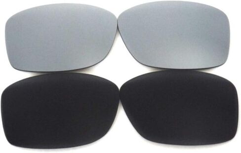 عدسات بديلة من Galaxy لـ Oakley Jupiter Squared Black & Titanium Polarized 2Pair in Kuwait
