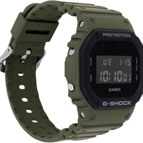 Casio DW5610UU-3 Men's Classic Urban Utility Green Resin Band Alarm Chronograph G Shock Watch in Saudi Arabia
