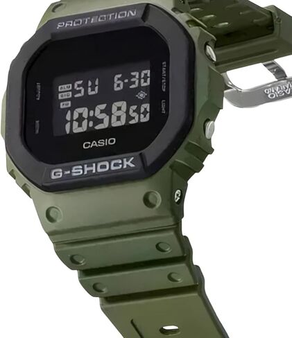 Casio DW5610UU-3 Men's Classic Urban Utility Green Resin Band Alarm Chronograph G Shock Watch in Saudi Arabia