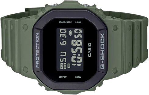 Casio DW5610UU-3 Men's Classic Urban Utility Green Resin Band Alarm Chronograph G Shock Watch in Saudi Arabia