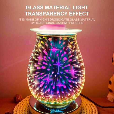 طبق تسخين الشمع البديل من CLKONKA - طبق زجاجي متين لإذابة الشمع - يناسب معظم أجهزة تسخين الشمع - شكل دائري (قطعة واحدة/4.69 بوصة) in Kuwait