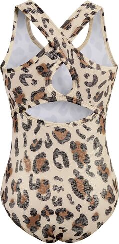 XiaoMoSha Gymnastics Leotards for Girls Hollow Back Dance Ballet Outfit Sleeveless Unitards Tank Bodysuit for Kids 4-14 Years in Saudi Arabia