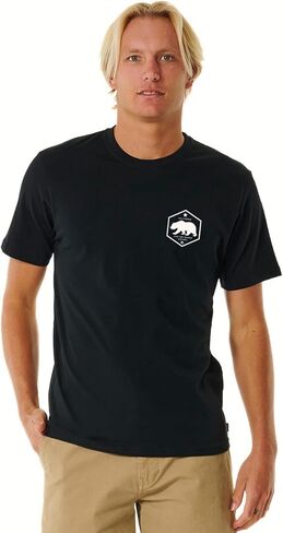 تي شيرت Rip Curl للرجال كاليفورنيا بير بأكمام قصيرة in Saudi Arabia