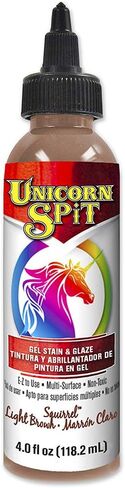 Unicorn SPiT 5770010 Gel Stain and Glaze, Midnight's Blackness 4.0 FL OZ Bottle, 4 in Kuwait