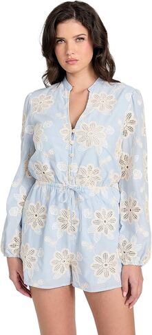 GUESS Womens Hazel Voile Romper in Saudi Arabia