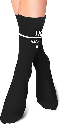 GRXXPIP جوارب I Keep Hearing Invoices Socks - جوارب مضحكة للمحاسبين من أجل CPA، ومحاسبي الحسابات والمحترفين الماليين، هدية فكاهة المكتب لزملاء العمل، موسم الضرائب، هدية عيد الميلاد أو عيد الميلاد.(139) in Saudi Arabia
