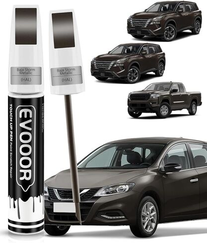 QAB Pearl White Tricoat Touch Up Paint Compatible with Nissan Exact Match 2 in 1 Touch up Paint for Chips and Nicks Repair in Saudi Arabia