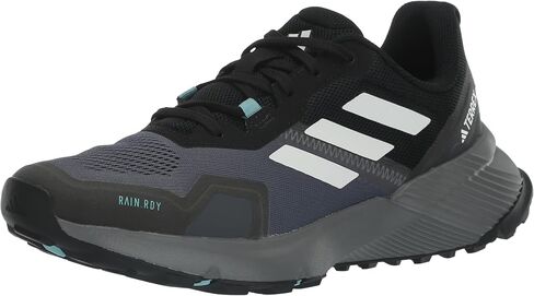 حذاء Terrex Soulstride Rain.RDY للسيدات من Adidas، أسود/أبيض كريستالي/رمادي، 11 in Saudi Arabia