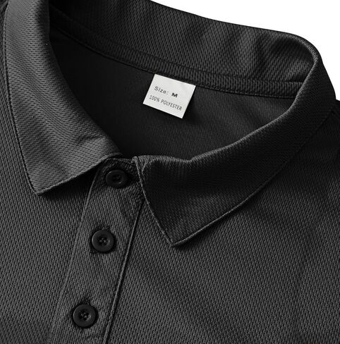 Mens Polo Shirts Short Sleeve Summer Casual Shirt Classic Golf T-Shirt with Pocket in Saudi Arabia