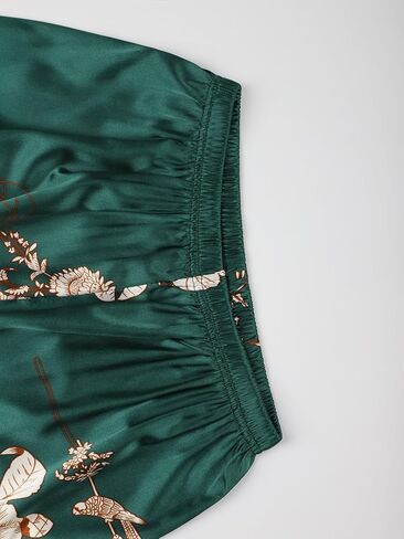 Women's Long-Sleeved Pajama Set, Elastic Waistband, Soft & Skin-Friendly Two-Piece Pajama Loungewear in Saudi Arabia