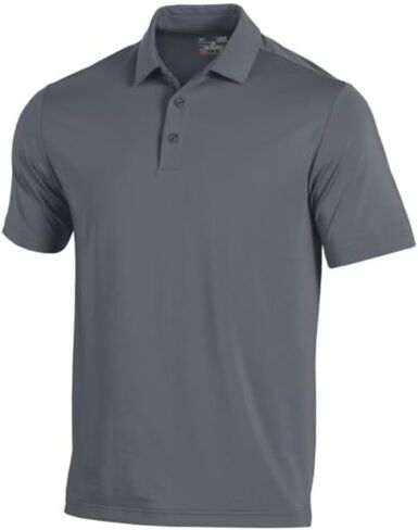 Under Armour New Mens 2021 T2 Green Golf Polo Pitch Grey XL in Saudi Arabia