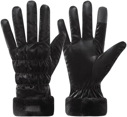 CaySep Women Winter Ski Gloves-Windproof Water-Resistant Warm Touchscreen Glove for Cold Weather Outdoor Sports in Saudi Arabia