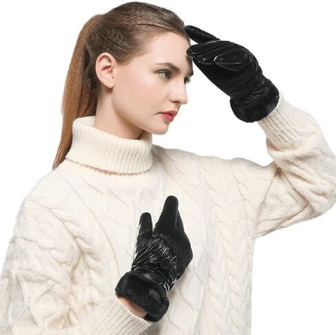 CaySep Women Winter Ski Gloves-Windproof Water-Resistant Warm Touchscreen Glove for Cold Weather Outdoor Sports in Saudi Arabia