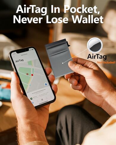 Slim mens metal wallet,RFID Blocking, Minimalist Pop Up Card Holder, Elastic Pocket for Business Card Cash and Coins(gray) in Saudi Arabia