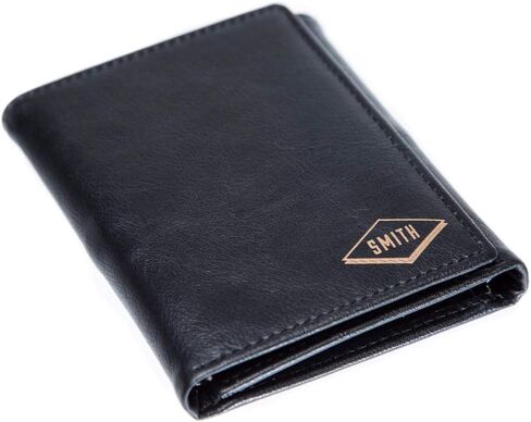 محفظة Swanky Badger الجديدة المخصصة - محفظة ثلاثية الطي، وفتحات لبطاقة الهوية والبطاقات in Kuwait