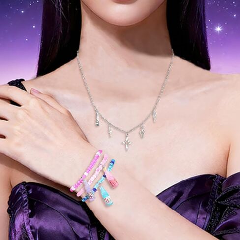 Phrantuchio 6 قطع Kpop Merch مجوهرات عقدة أساور الصداقة أقراط قلادة مجموعة أزياء الزي إكسسوارات هدايا in Saudi Arabia