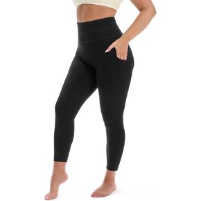 AKARA Tummy Control Leggings - High Waisted for Postpartum Moms, Extreme Stretch & Comfort - Three Tier Band for Core Support in Saudi Arabia