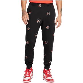 Nike Sportswear Club Bb AOP Jogger Pants Mens Size- 3X-Large Black/Black in Saudi Arabia