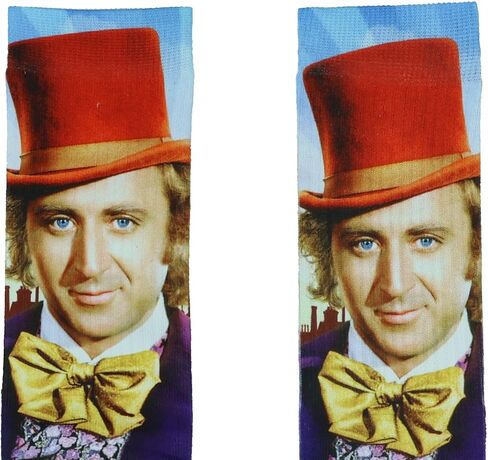 جوارب Willy Wonka للرجال من The Chocolate Factory جورب طاقم متسامي يناسب مقاس الحذاء 8-12 in Saudi Arabia