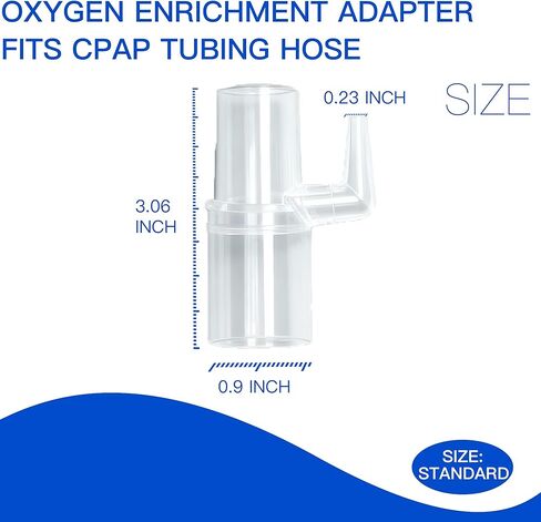 3-حزمة محول إثراء O2، موصل O2، محول أنبوب CPAP in Kuwait