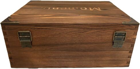 WUSUDUR Wooden Keepsake Box for Special Memories, Photos, Letters, and Mementos – Ideal for Birthdays, Anniversaries, Milestones, Large12x9x5 in Saudi Arabia