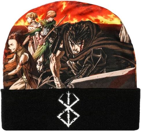 قبعة Berserk Guts الكبيرة المطبوعة للكبار-OSFA in Saudi Arabia