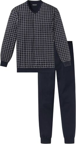 مجموعات بيجامة Schiesser Mens Schlafanzug Lang Zweiteiliger'Pyjama in Saudi Arabia