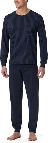 مجموعات بيجامة Schiesser Mens Schlafanzug Lang Zweiteiliger'Pyjama in Saudi Arabia