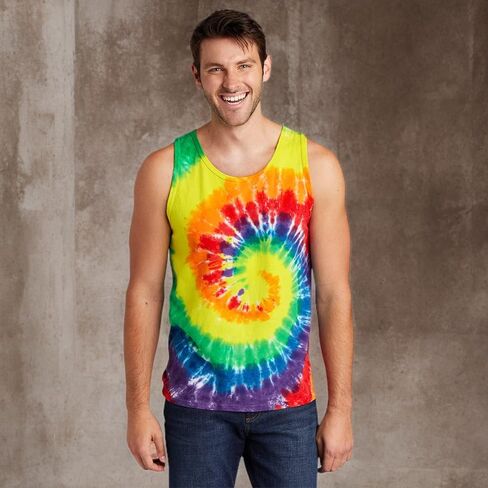 Port & Company Essential Tie-Dye Tank Top PC147TT in Saudi Arabia