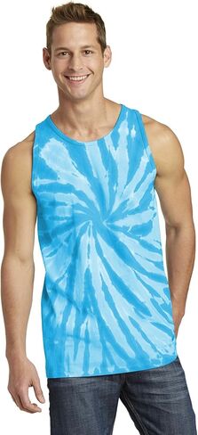 Port & Company Essential Tie-Dye Tank Top PC147TT in Saudi Arabia