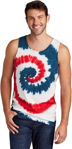 Port & Company Essential Tie-Dye Tank Top PC147TT in Saudi Arabia