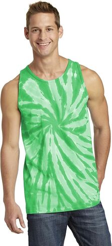 Port & Company Essential Tie-Dye Tank Top PC147TT in Saudi Arabia