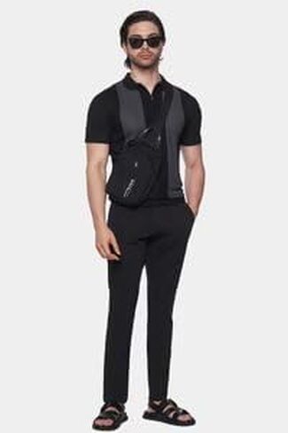 Bright Moons Co The Quarter Zip (Blackstripe) in Saudi Arabia